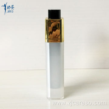 Square Rotating Acrylic Airless Bottle